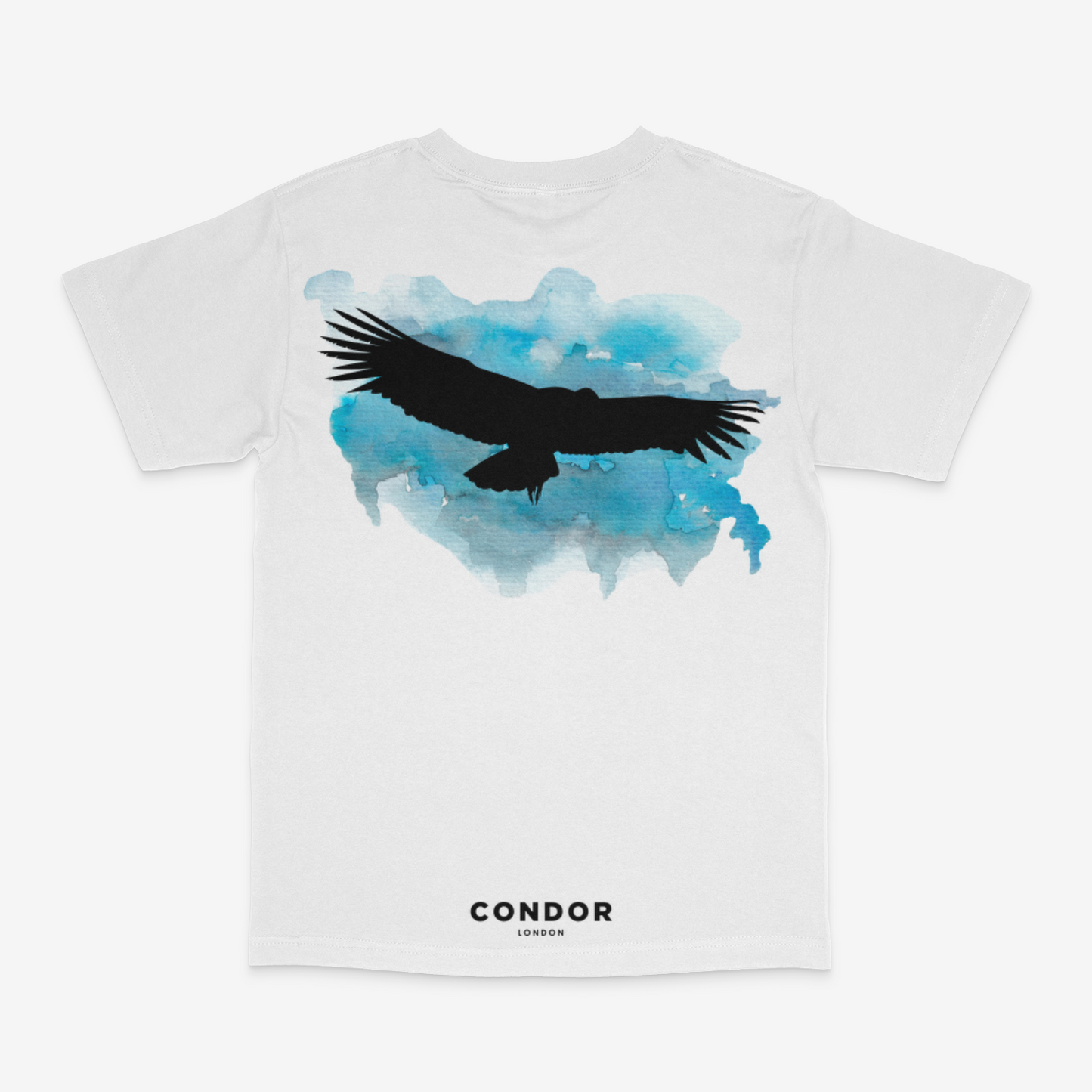 Blue Watercolour T-shirt